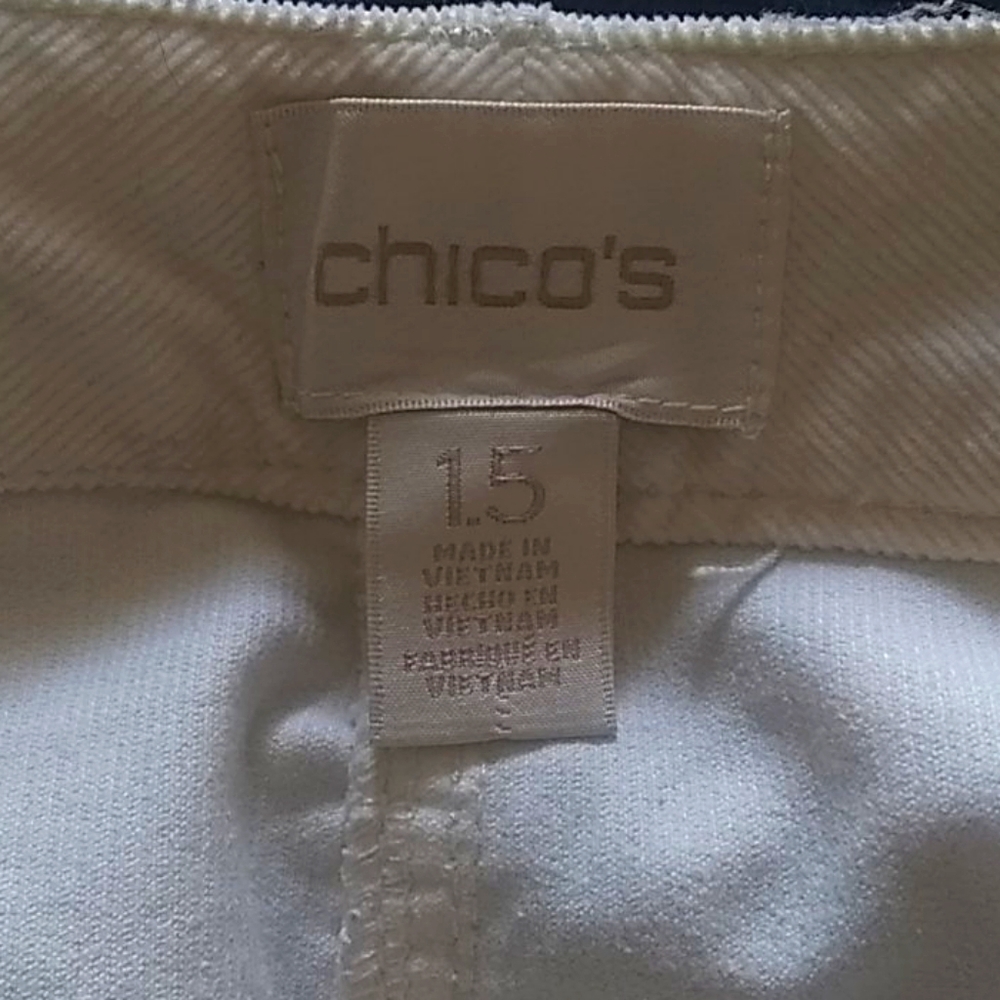 Cream cordory pants